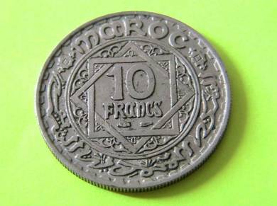 Morroco 10 Francs 1947 - Mohammed V