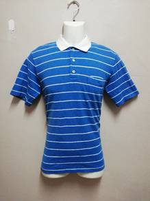 Vintage T-Shirt Collar Stripe PIERRE CARDIN PARIS