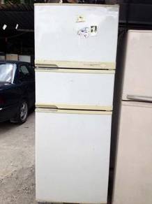 Fridge 3 Pintu Ice Freezer Refrigerator Elba Recon