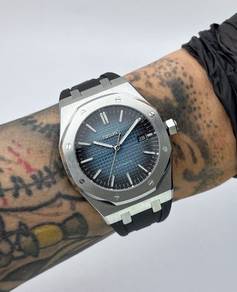 Custom Seiko Mod 42mm Blue Black Fade AP