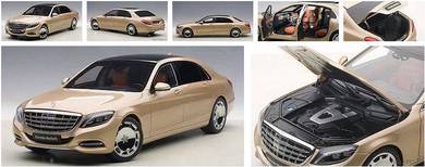 1:18 Autoart MERCEDES MAYBACH S-KLASSE S600 (Gold)