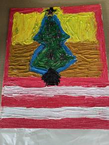 Christmas Tree Painting 