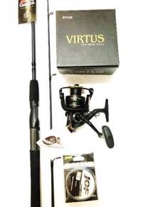 Ryobi jdm virtus reel combo abu garcia sonic max