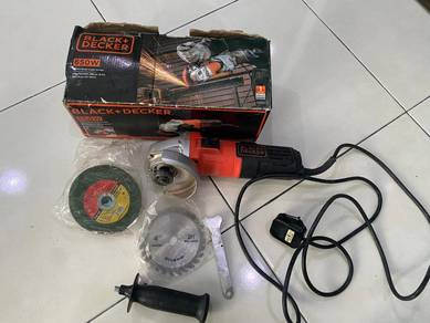 black & decker g650-b1 100mm 650w small angle grin