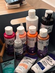 Acrylic Colours and Pouring Medium