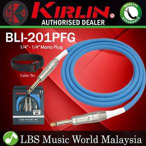 Kirlin BLI-201PFG /BE 6 Meter BlueLine Gold Plated