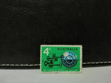 1967 Australia Stamp Banking Keys