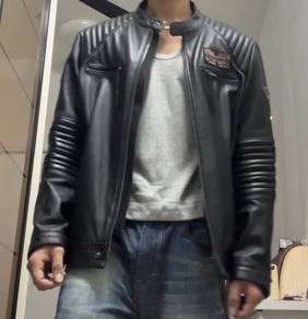 Leather Jacket Jaket Kulit Ori