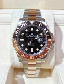 Pre-Owned Rolex 126711CHNR  GMT Master II Rose