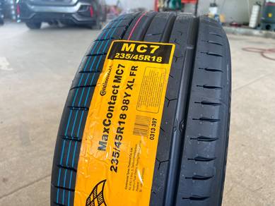 Tayar Baru 235 45 18 Continental Maxcontact Mc7 25