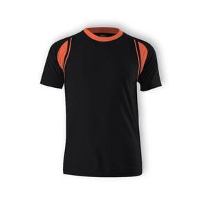T-shirt Round Neck Short Sleeve Code 1066 Black
