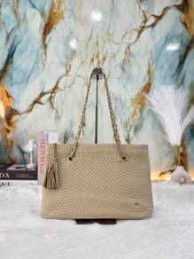BALLY Quilted Chain Shoulder Bag