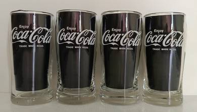 Lot Gelas Coke Coca-Cola Malaysia Glasses