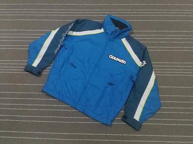 GOLDWIN riding JACKET BIRU SIZE XXL Made in JAPAN