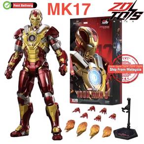 ZD Toys Original Iron Man Mark17 Marvel legends Av