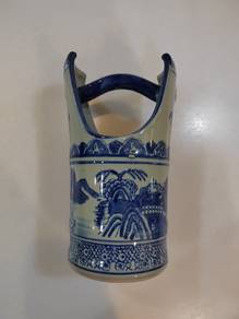 vintage w/handle unique vase