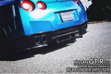 Skipper Rear Under Diffuser Lip Nissan GTR R35 GTR