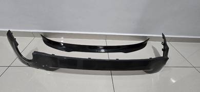 Bmw G20 sport rear bumper diffuser and spoiler