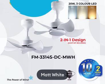 Brand New Sapphire 24 Inch Ceiling Fan + LED Light