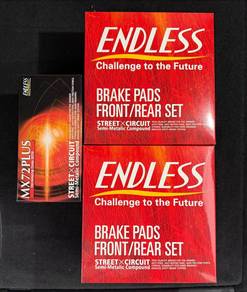 Endless MX72 Plus (Front & Rear Brake Pad) FL5/FK8