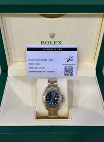 Rolex Yacht Master Half 18K 750 Yellow Gold