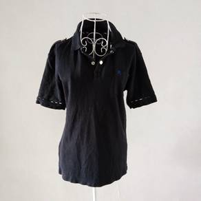 Burberry Black Polo T-Shirt