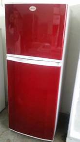 Refrigerator Red Samsung Freezer Peti Ais Sejuk
