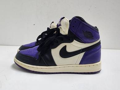 [5.5UK] Leather Air Jordan 1 Retro High OG Court P