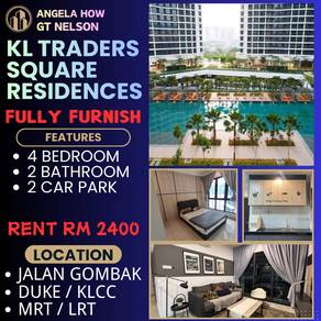 Service Residence For Rent in KL Traders Square Residences