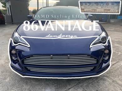 86Vantage Front Bumper For Toyata 86 2017 FL Above