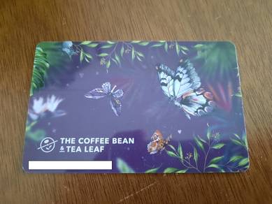 The Coffee Bean Malaysia Butterfly 2022 Card