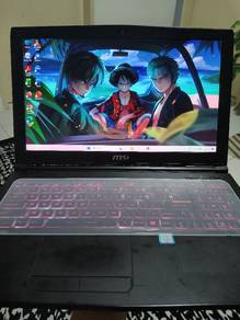 Laptop Gaming msi bateri baru