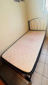 Single Bed - Frame(Metal) - Mattress