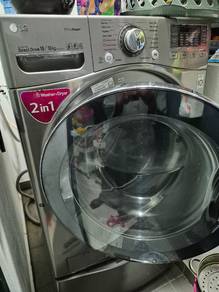 LG washer dryer 18kg/10kg.