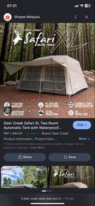 Safari Tent XL Deer Creek