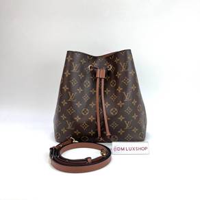Preloved LV Monogram NeoNoe MM Caramel GHW
