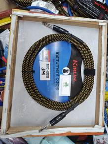 High Quality Mono to Mono Cable 6.35mm Audio Cable