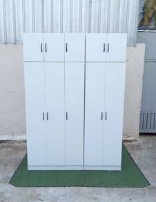 WD01-5WT NEW * Almari Baju 10 Door Wardrobe + Top