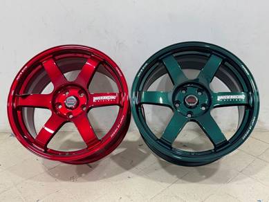 Sport rim baru 18 TE37 SAGA FLOW FORMING Civic X50
