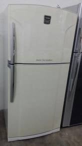 2 Pintu Refrigerator Fridge Toshiba Freezer ice
