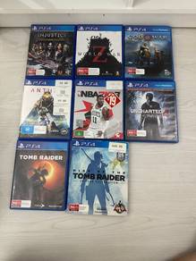 ps4 game for sell each Rm50 in penang cod