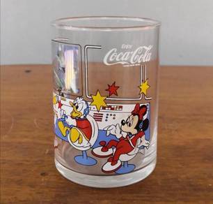 Coca cola coke Disney glass cup