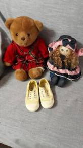 Combo bear + doll + shoe