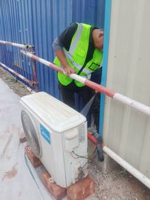 Aircond service & wiring