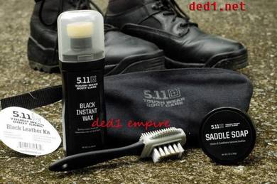 5.11 - Set pengilat kasut hitam (ASLI)
