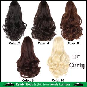 Good Quality Wig Ponytail Clip Hair Long Curly