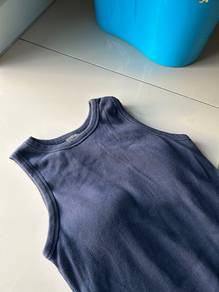 blue tank dress