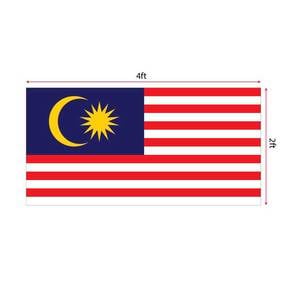 Bendera Malaysia (Polyester) 2 x 4ft