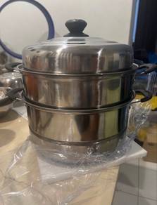 3 Layer Stainless Steel 32cm Multipurpose Steamer