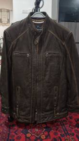 Genuine Leather Jacket MODAPELLE (Brown/Vintage St